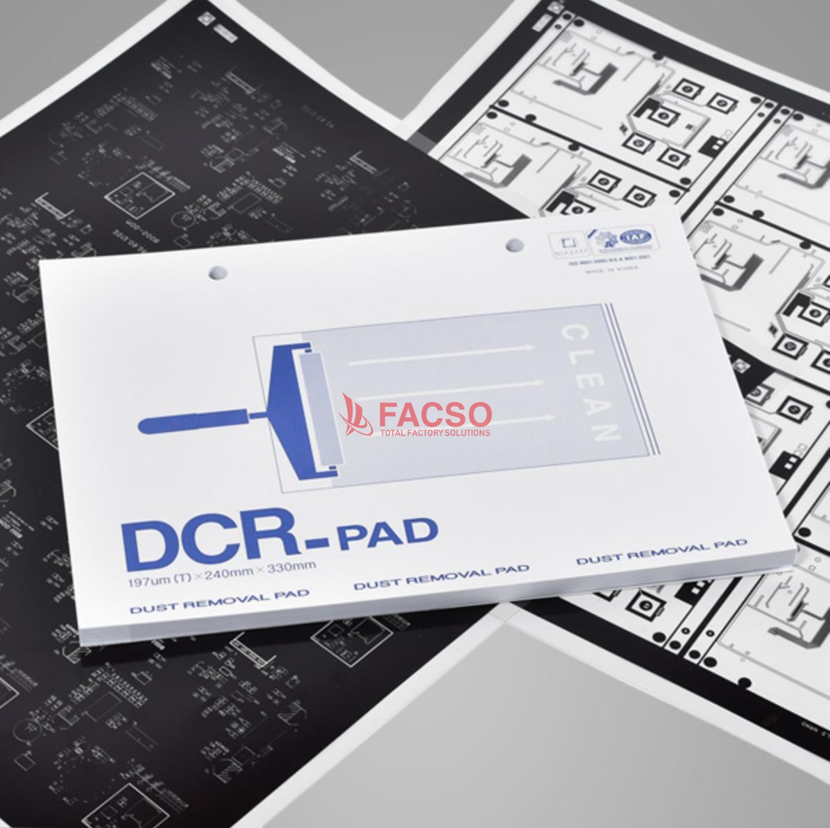 Giấy Dính Bụi Phòng Sạch DCR-PAD